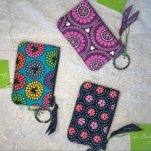 3 Disney ID case with coin compartments Mickey